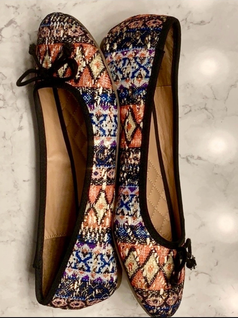 Report ‘Marbles’ Multi Colored Flats Size 9